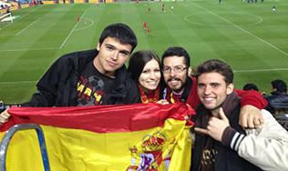 Students in Spain